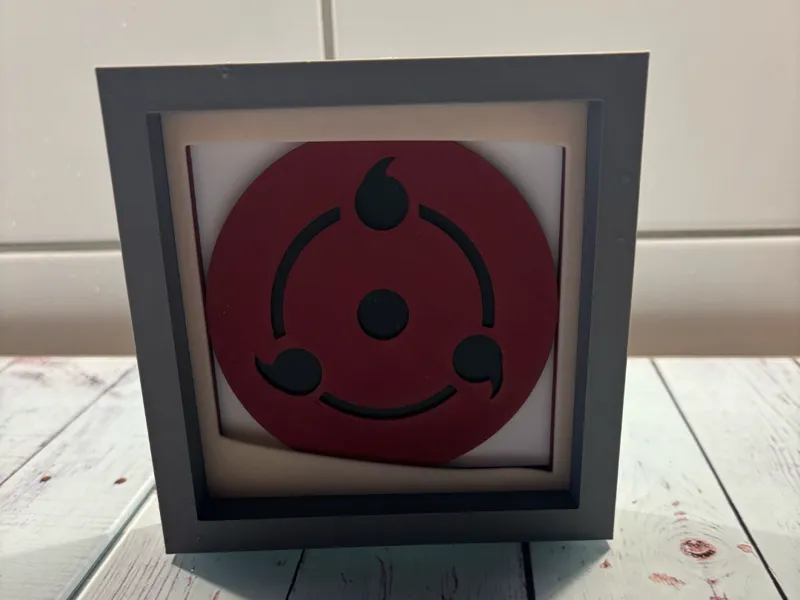 Anime-Box Sharingan (Parallax-Kunst)