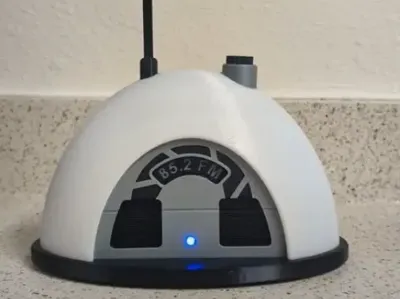 Portal Radio Prop with Bluetooth Internals