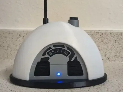 Portal Radio Prop with Bluetooth Internals