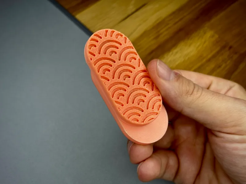 Japanese Pattern Fidget Slider