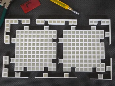 Infinite Stained Glass Cutting Grid / Board
