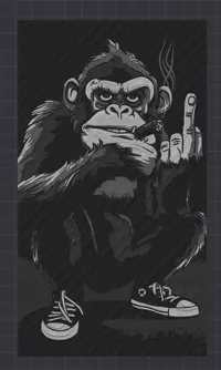 Rude Monkey - 100% Infill