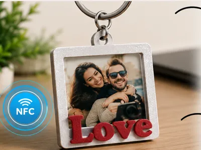 Customizable Modular NFC Keychain