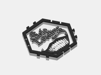 Solo Leveling Hexagon Sign