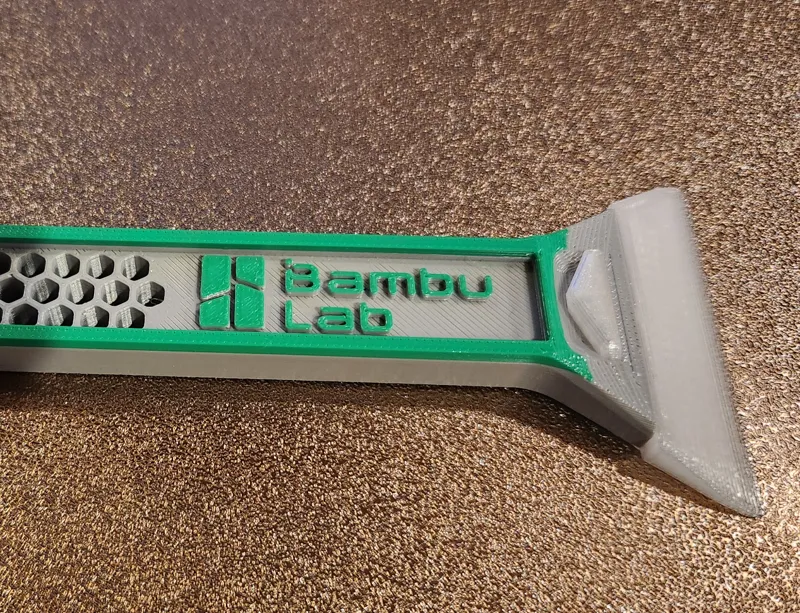 Ergonomic Reusable Hex Scraper