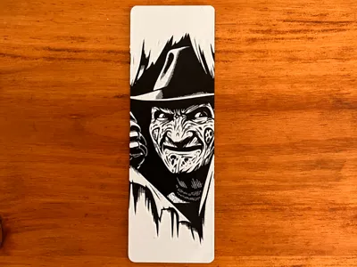 Freddy Krueger Hueforge Bookmark