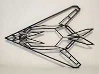 Tableau mural avion furtif F-117 Nighthawk — photo 2