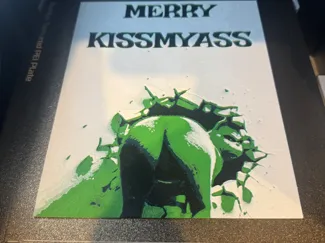 Grinch Hueforge Merry KISSMYASS