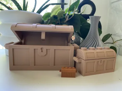 Upscaled Brick Treasure Chest