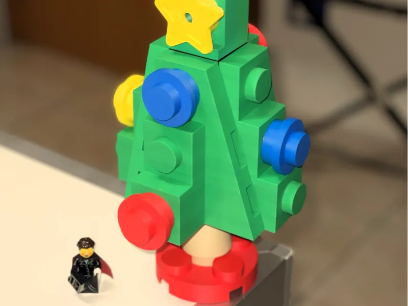 Albero di Natale in stile mattoncino Giganti