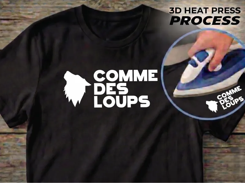 T-shirt Print - Comme Des Loups