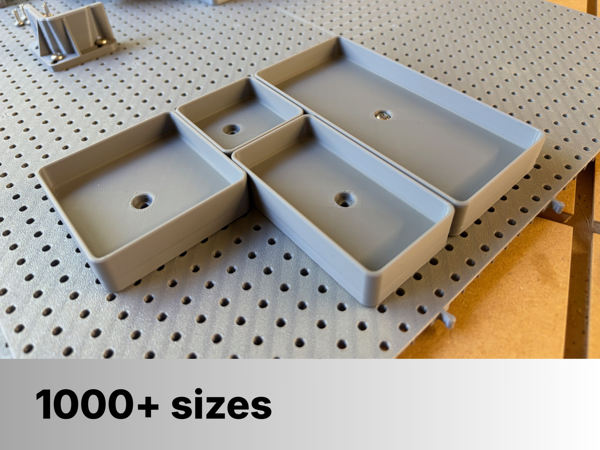 Tool Grid Trays - Imperial (9.5mm spacing)