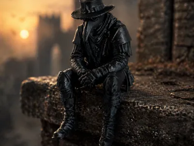 Plague Doctor Shelf Sitter