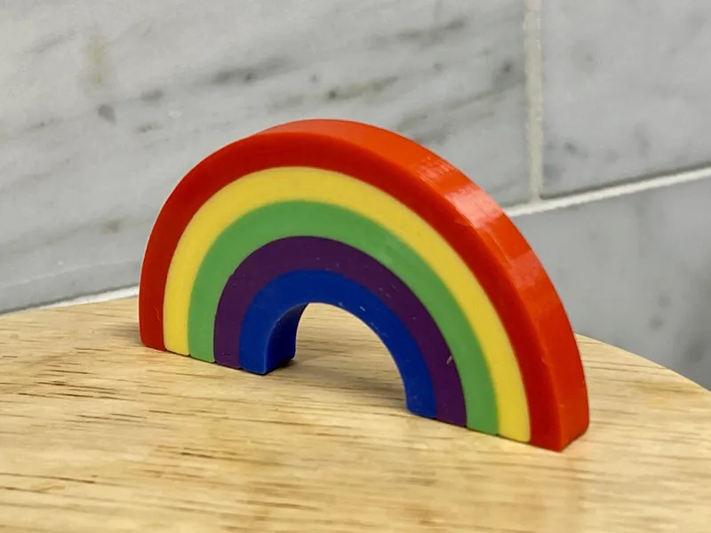 Five Color Simple Rainbow  - MMU
