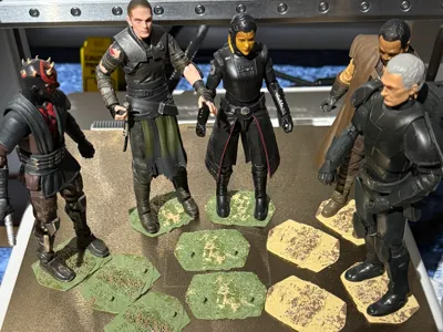 Figure Stand for Star Wars Black series Marvel Etc