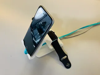 IPHONE AND APPLE WATCH CHARGING HOLDER / DOCKING