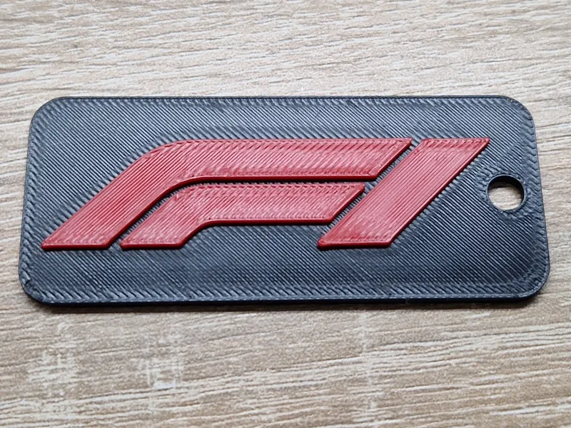 F1 logo keychain