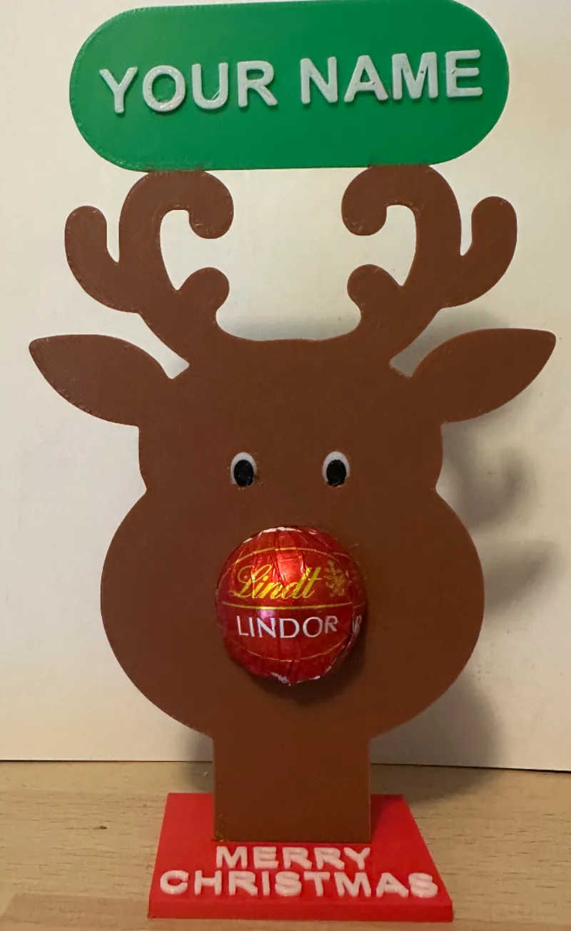 Lindor Chocolate Rudolph Place Name