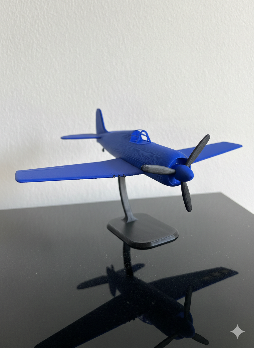 Miniatura 1 do modelo 3D F6F Hellcat - Warbird