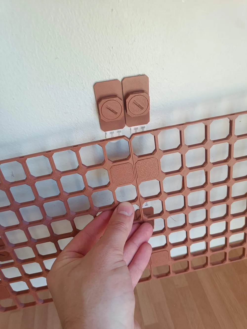 openGrid - Removable Medium Command Strip Mount - Free 3D Print Model ...