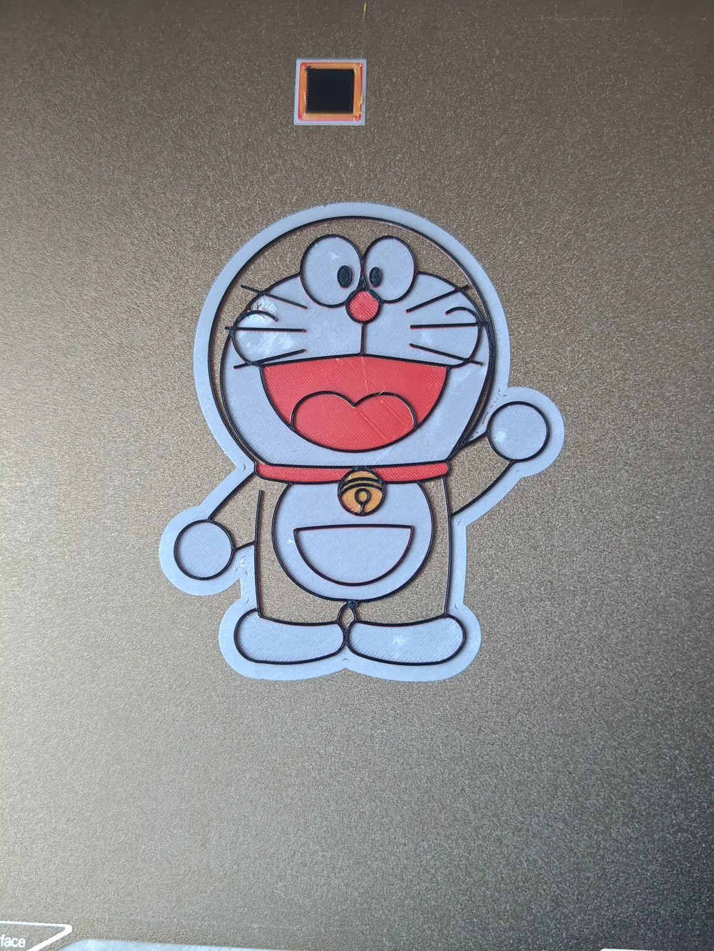 Doraemon Cutout Art - Free 3D Print Model - MakerWorld
