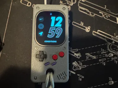 Apple Watch Ultra 2 Pocket Carry: Gameboy Theme