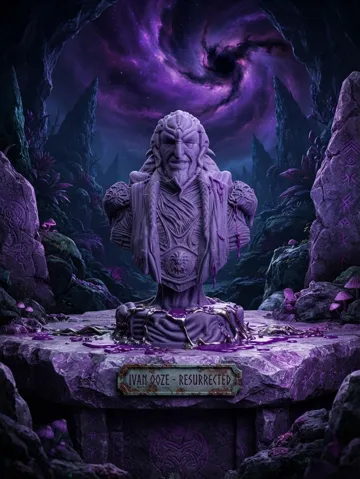Figura decorativa: Ivan Ooze Bust – Power Rangers The Movie — vista de referencia 2