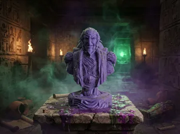 Figura decorativa: Ivan Ooze Bust – Power Rangers The Movie — vista de referencia 4
