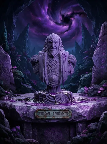 Figura decorativa: Ivan Ooze Bust – Power Rangers The Movie — vista de referencia 3
