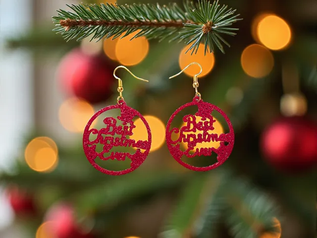 Best Christmas ever earrings