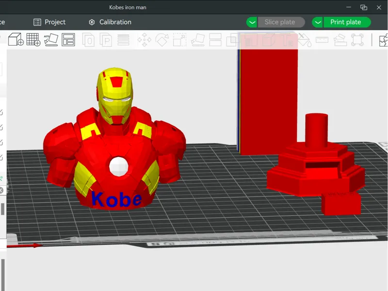 Iron Man with Name