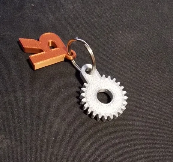 Gear keychain