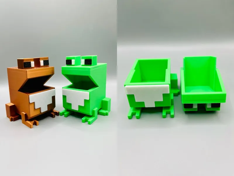 Minecraft Frog Trinket 