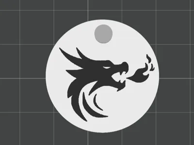 Dragon Keychain