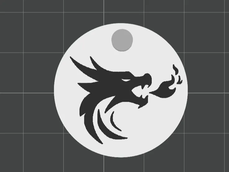 Dragon Keychain