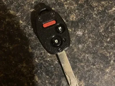 Boîtier de remplacement pour clé Honda trois boutons