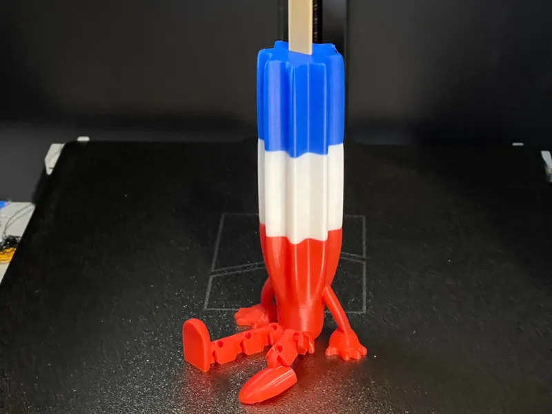 Friendly Articulated Bomb Pop Popsicle