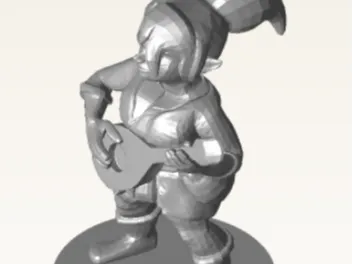 Halfling Female Bard