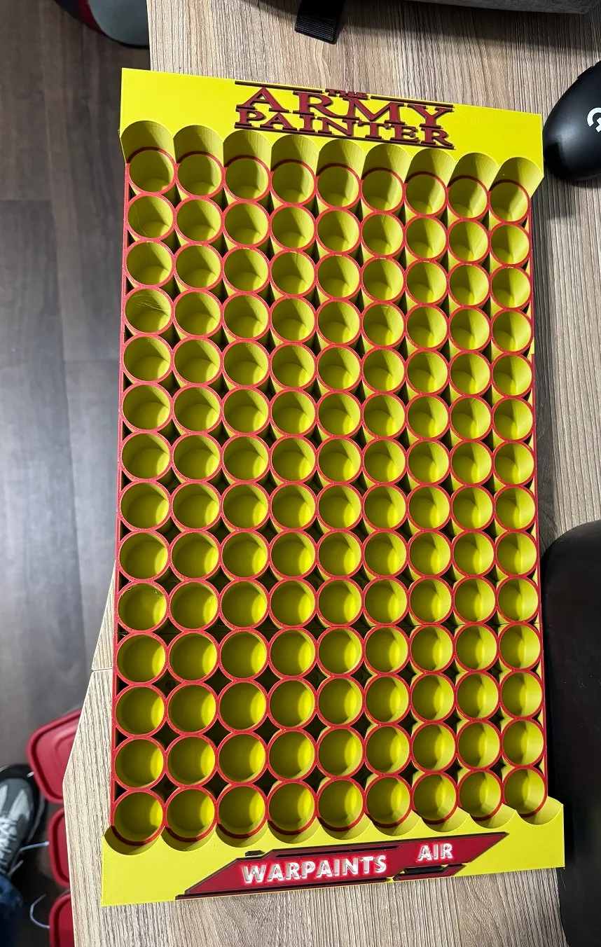 Army Painter Warpaints Air Rack by Mini_Mord - MakerWorld