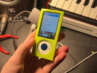 iPOD Nano 5th Generation TPU Case - Slide In Case