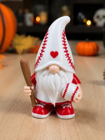 Adorno temático: Baseball Gnome Collectible — vista de referencia 2