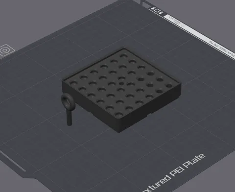 Earring organizer for Gridfinity! view 3