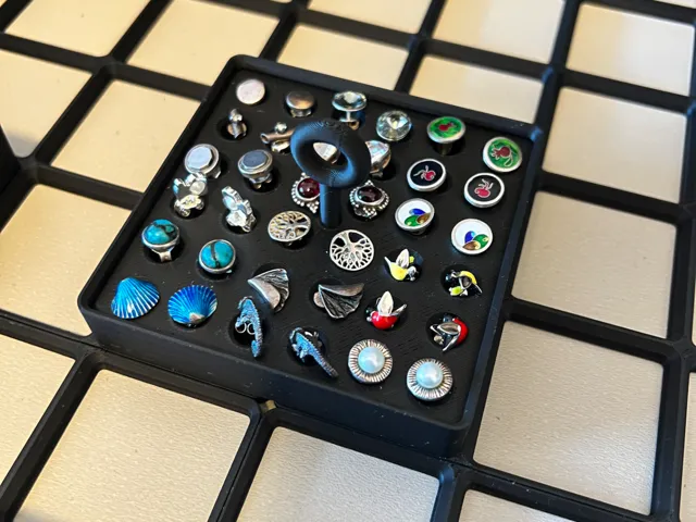 Earring organizer for Gridfinity!