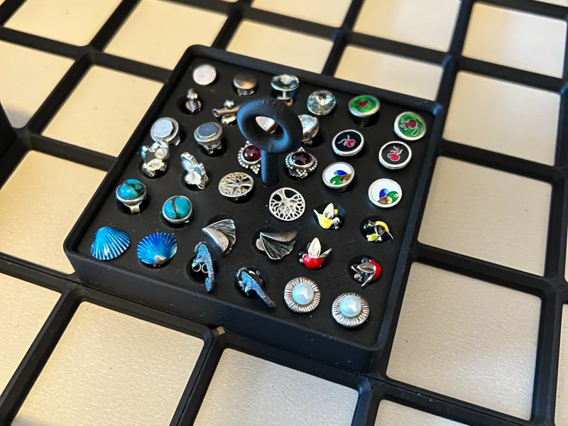 Earring organizer for Gridfinity!