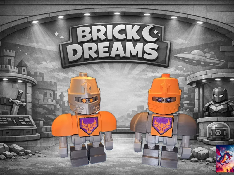 Nexo Knights - Axl Bot MegaFigure (5:1 Scale)