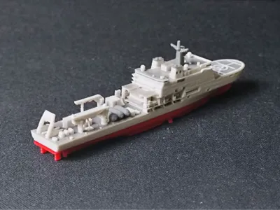 Type 927 Nuclear Submarine Integrated Rescue Vessel 1:2000