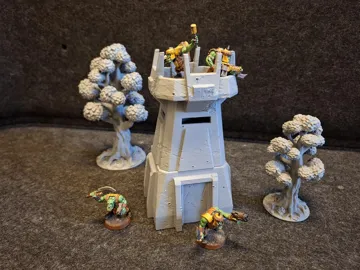 Escenografía en miniatura: Watchtower 2 — vista de referencia 3