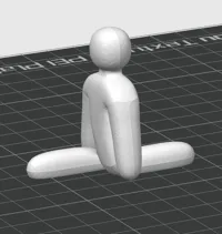 Front splits Pose; 0.16mm layer, 2 walls, 15% infill