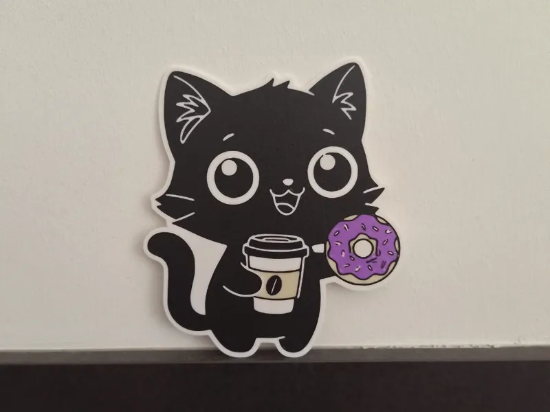 Cute Doughnut Cat