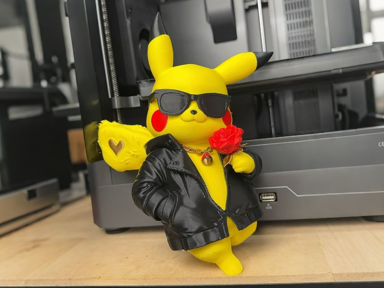 Romantic Pikachu 3D model